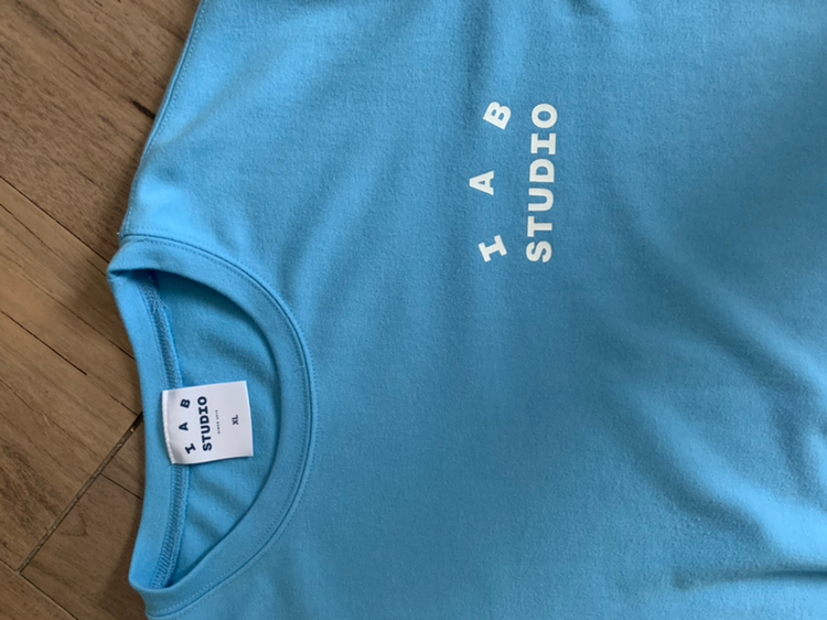 iab studio 반팔 xl 스카이블루--2