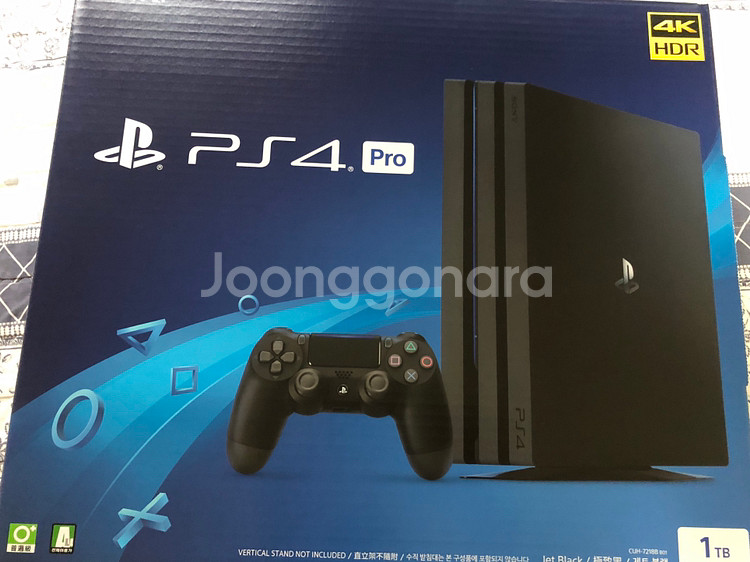 ps4 pro 1TB 7218블랙 신공정팝니다--7