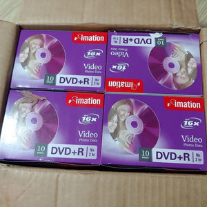 DVD Imation DVD+R  10개입 4박스