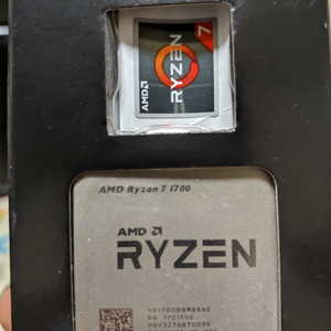 AMD 라이젠7 1700 서밋릿지+레이스스파이어 쿨러