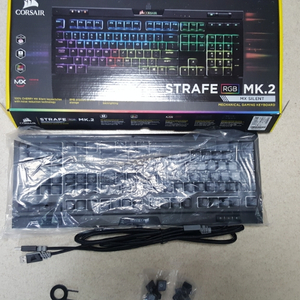 커세어 STRAFE RGB MK.2 저소음 적축