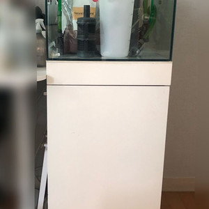 어항세트및 수납장. 에하임외부여과기포함