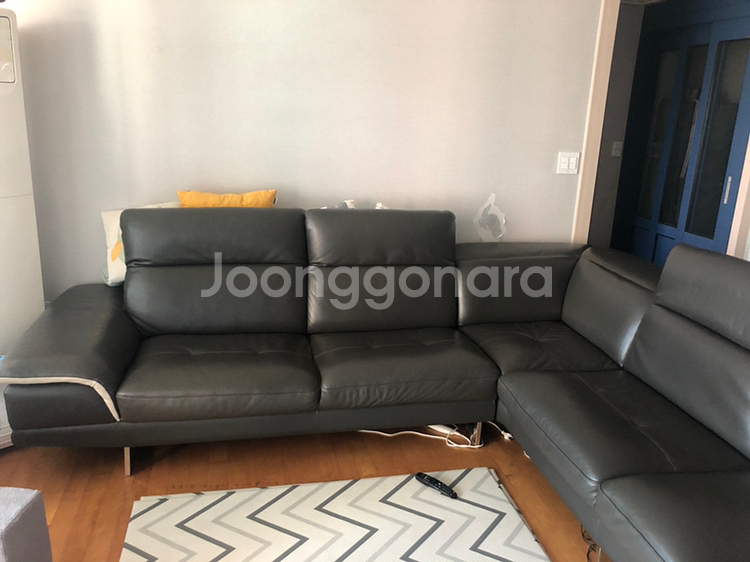 체리쉬 브루노코너형 가죽소파--7