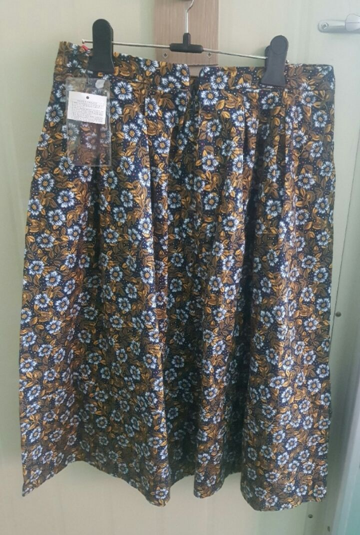 오일릴리 작은꽃 스커트--1