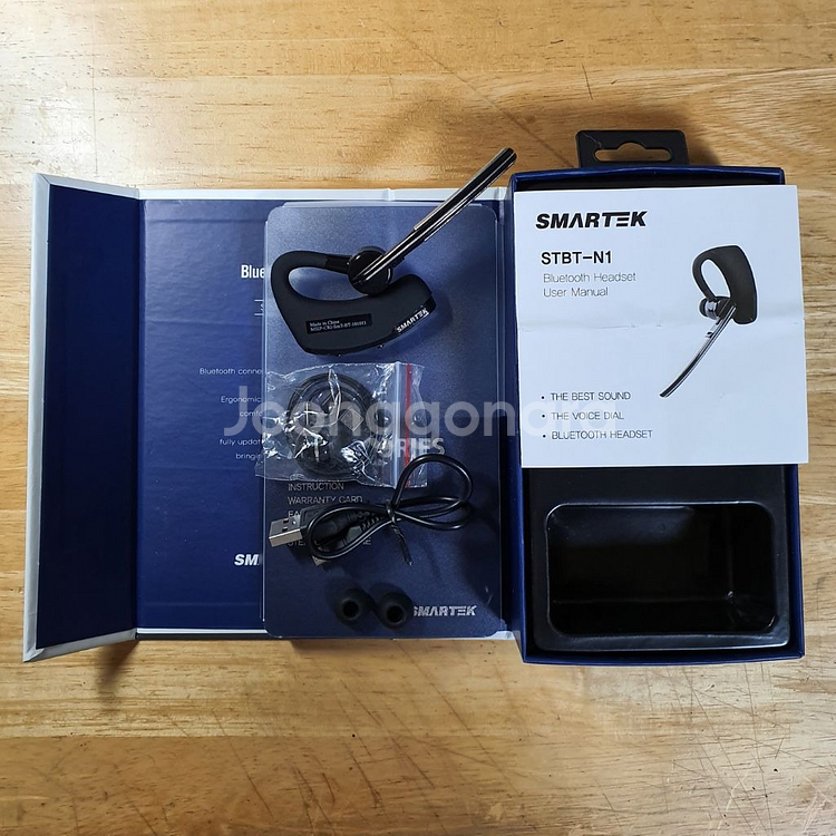 SMARTEK 블루투스 이어폰--2