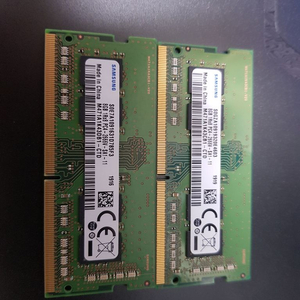 삼성 ddr4ram 8*2개 2666mhz sodimm