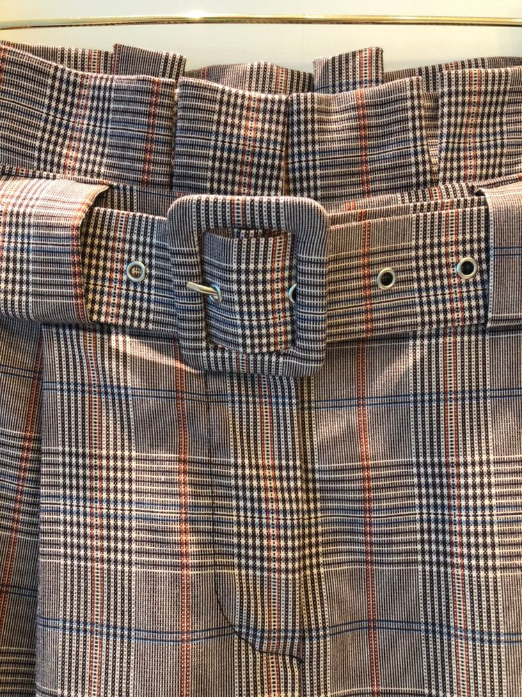 이태리 로마에서 사온 체크 핀턱 슬렉스 (새상품) 이미지