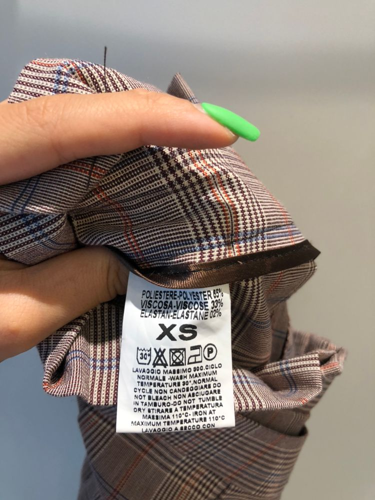 이태리 로마에서 사온 체크 핀턱 슬렉스 (새상품) 이미지