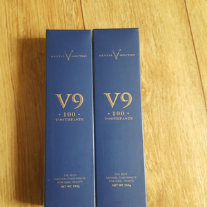 v9 100치약 2통 새제품