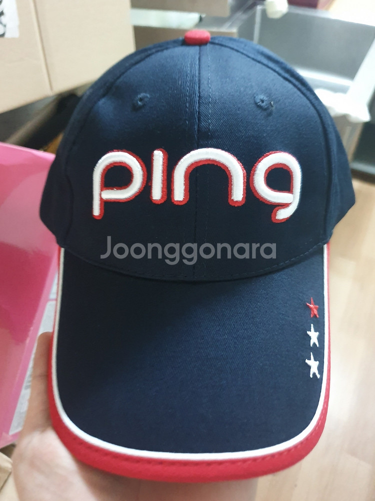 핑 모자 새상품 팝니다--1
