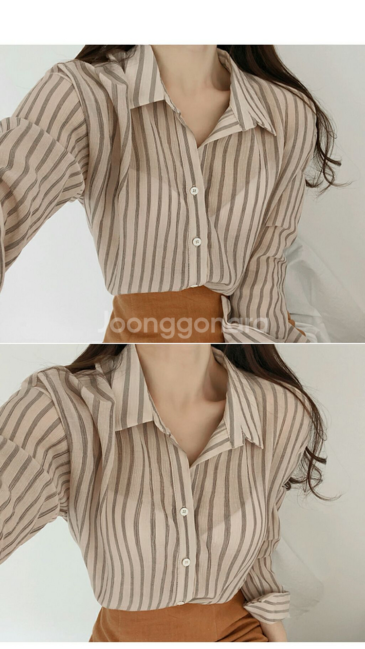 프롬데이원 오렌지스커트 린넨치마 린넨스커트 여름치마--7