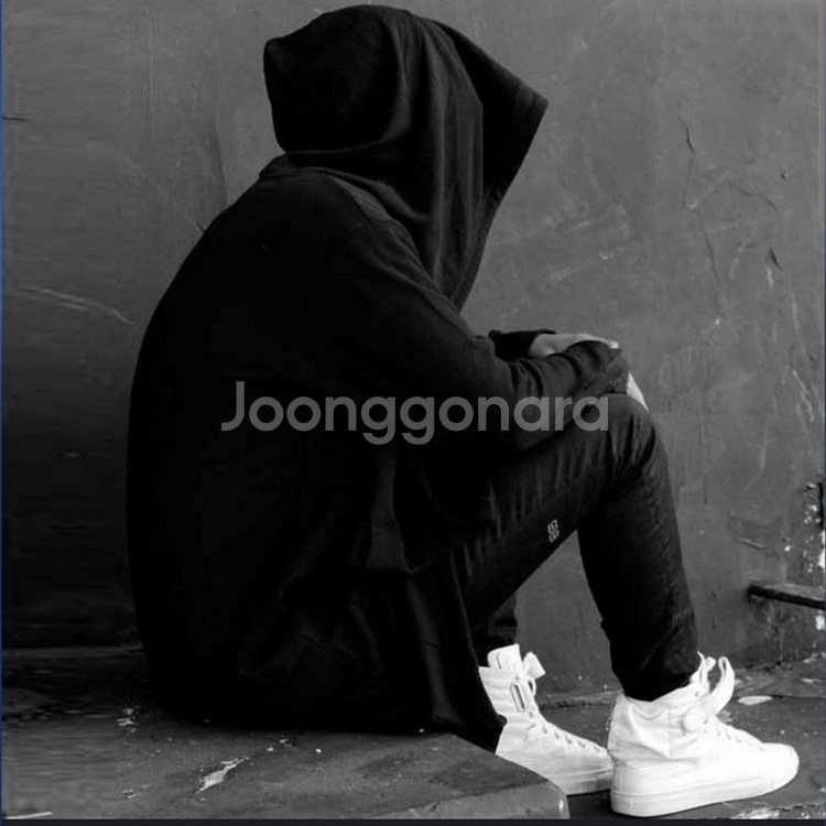 남성 가을 후드 롱 코트--2