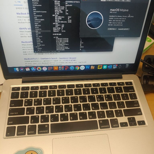 애플맥북프로 2013 레티나 50만원