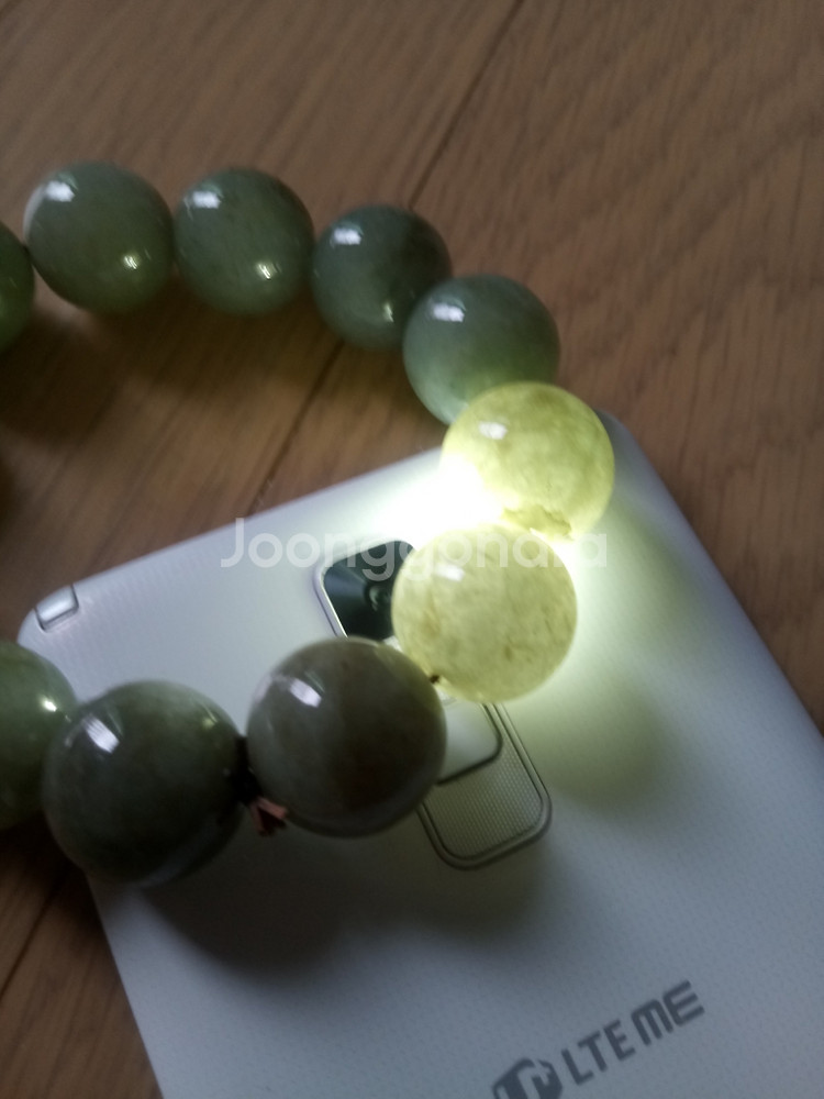 쑥종(비취) 20mm 팔찌--2