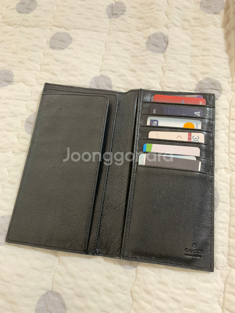 정품구찌 남성 장지갑--3