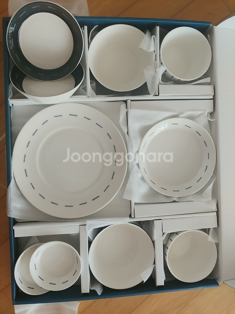 젠 한국도자기 2인 세트 10피스--1