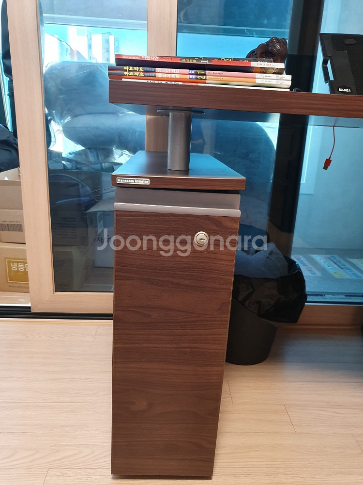 한샘 인테리어 책상+서랍장--4