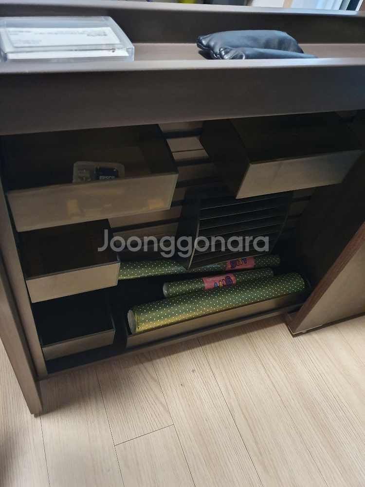 한샘 인테리어 책상+서랍장--5