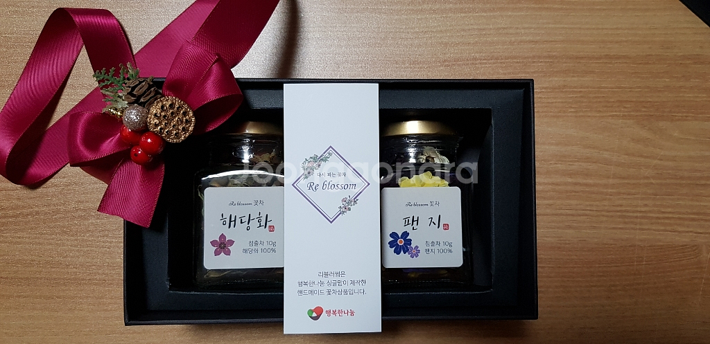 [새상품]꽃차(팬지&해당화)미개봉 새상품 판매합니다^^--1