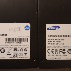 삼성 공 SSD 64GB