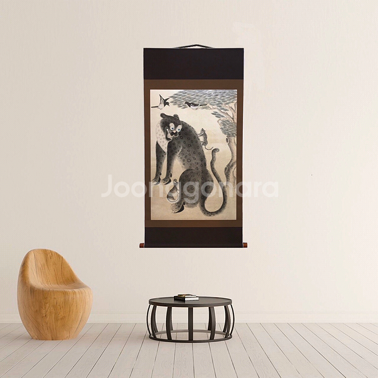 작호도 - 까치와 호랑이--0