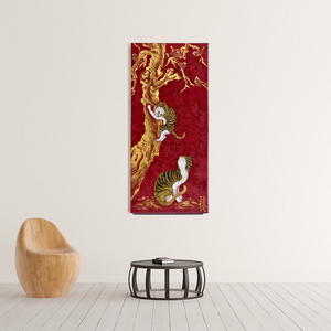 금니화 - 묘작도