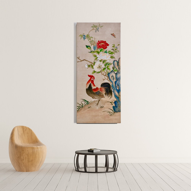 한국화 - 화조도--0