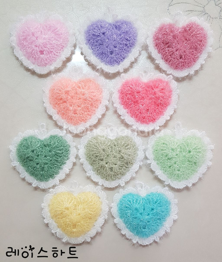 핸드메이드 수세미--0