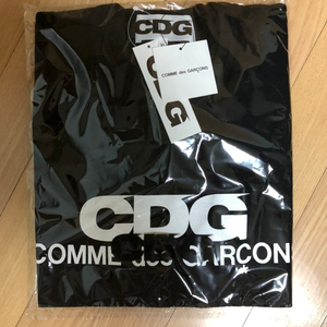 [XL] 꼼데가르송 CDG 티셔츠 블랙