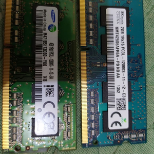 삼성 DDR3 4G 2G 노트북용