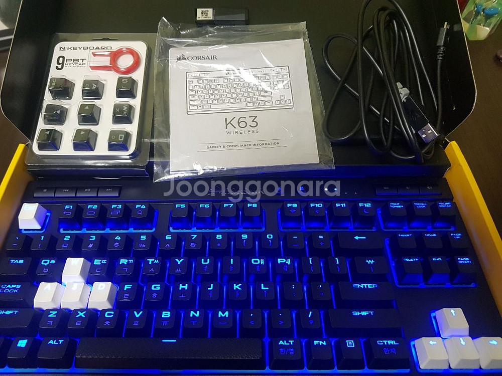 커세어 k63 무선키보드--0
