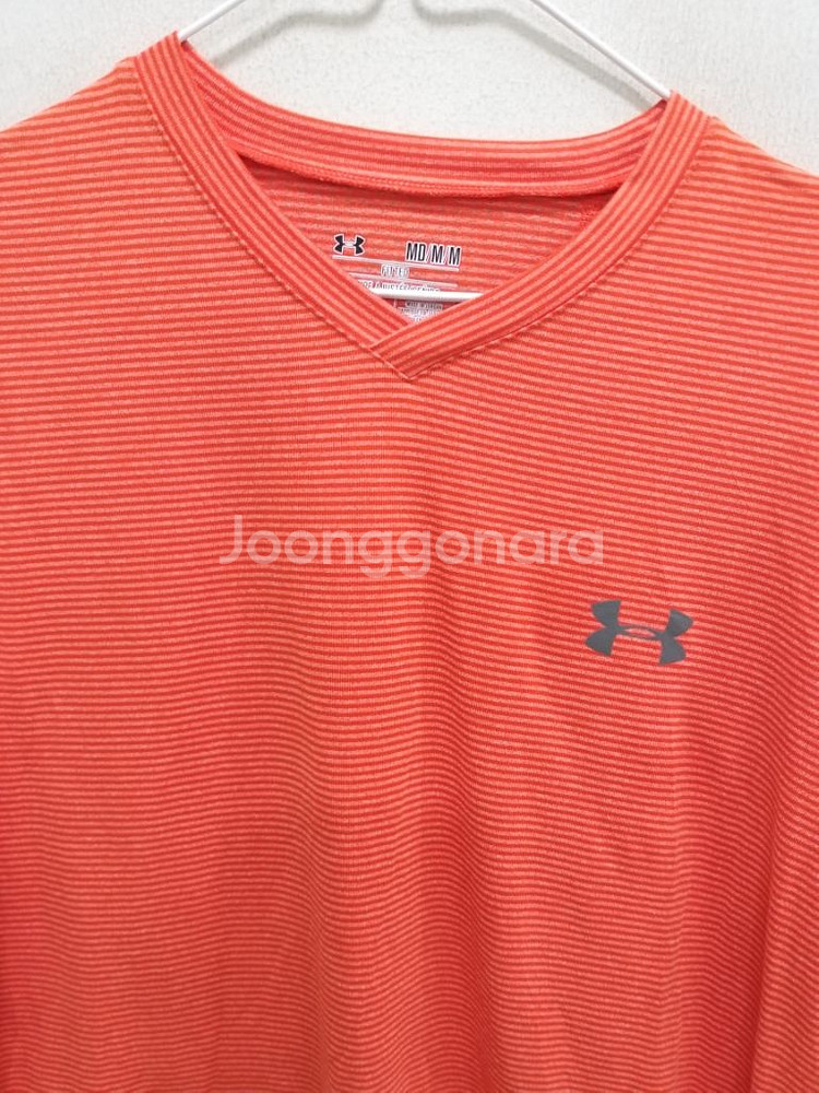 남성 언더아머 브이넥 이너웨어(스판95-100)--1