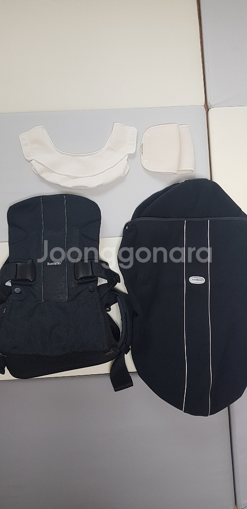 베이비뵨캐리어원아기띠+커버+침받이--0