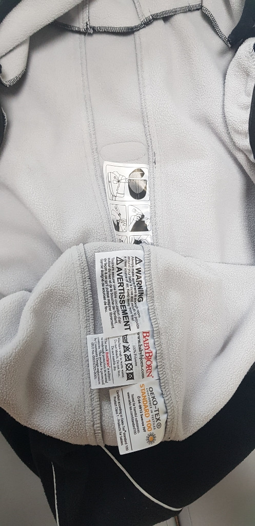 베이비뵨캐리어원아기띠+커버+침받이--3