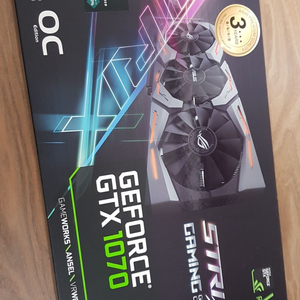 ASUS GEFORCE GTX 1070 판매합니다.