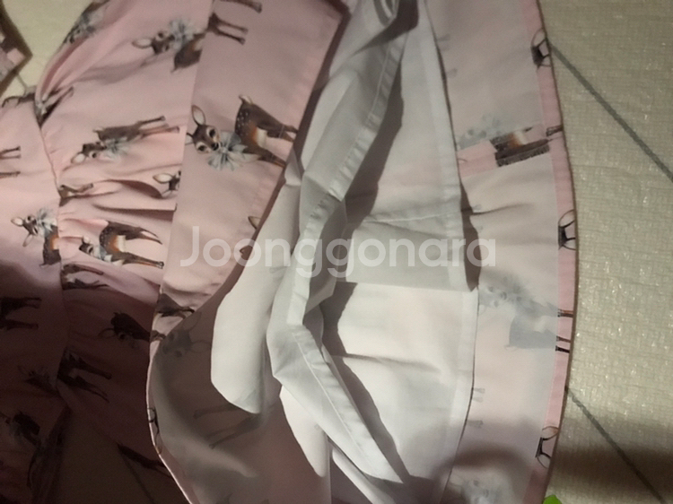 모아모)) 밤비원피스 핑크110--1