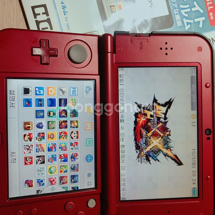 new 3ds xl 뉴삼다수 S급 게임 120여개 ㅋㅍ--7
