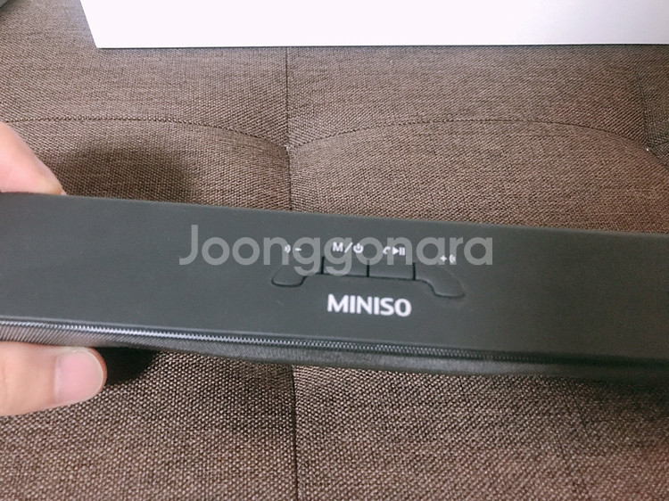 미니소 블루투스 스피커 판매합니다(풀박)--3