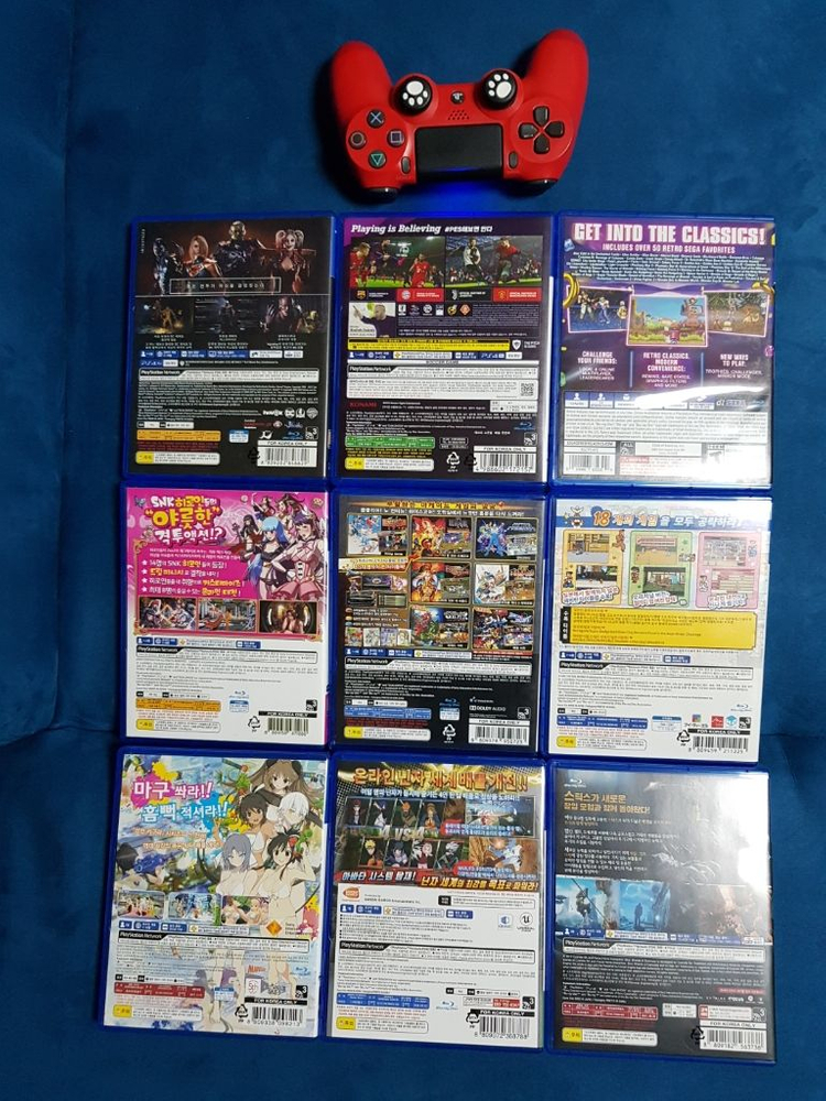 ps4 플스4  타이틀 및 듀얼쇼크 판매합니다.--2