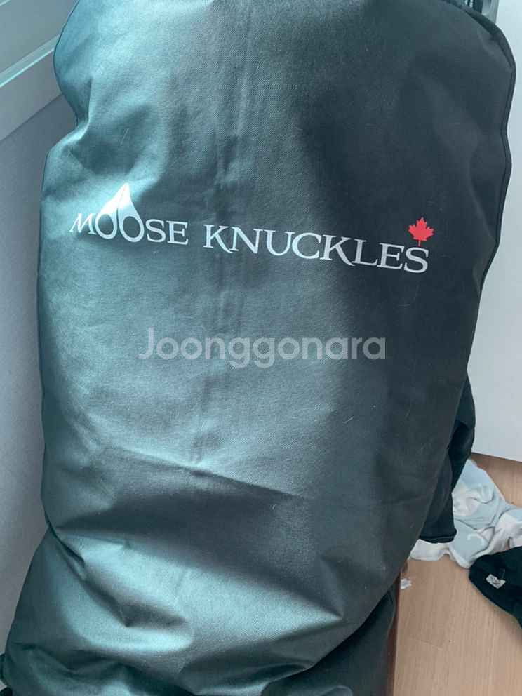 무스너클 스틸링 점퍼 네이비 라지 백화점 정품 팜--8