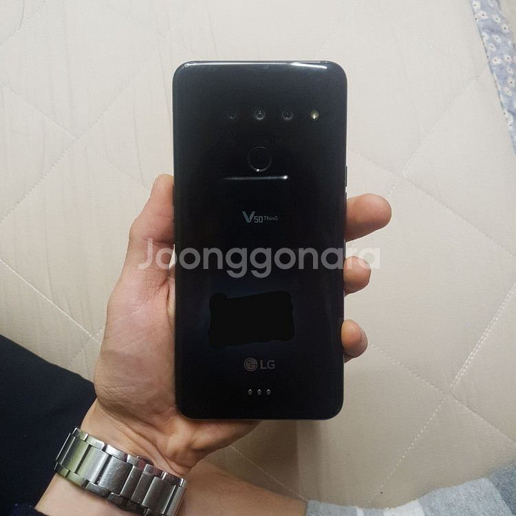 전북 전주 LG V50 128G 블랙 단품--1