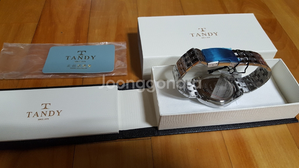 탠디(TANDY)남성 손목시계 T-9810--1