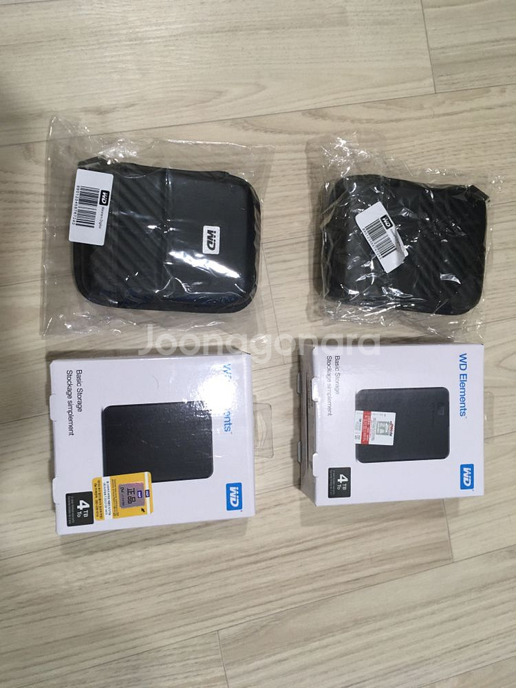 WD 2.5인치 4tb 외장하드 팔아요--0