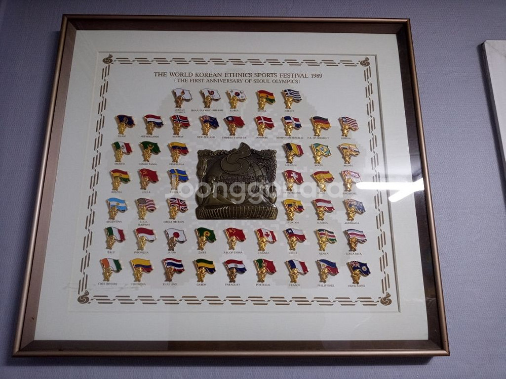 88올림픽 기념 액자 010 3711 7487--1