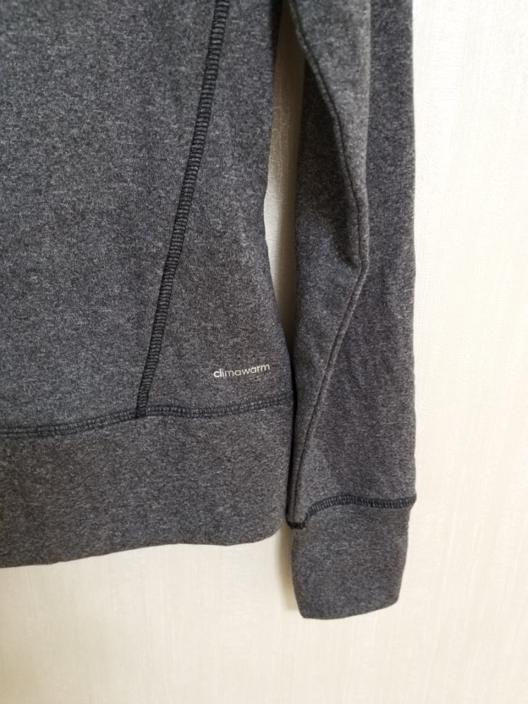 여성 아디다스 런닝 기모 후드집업 (새상품.90)--4