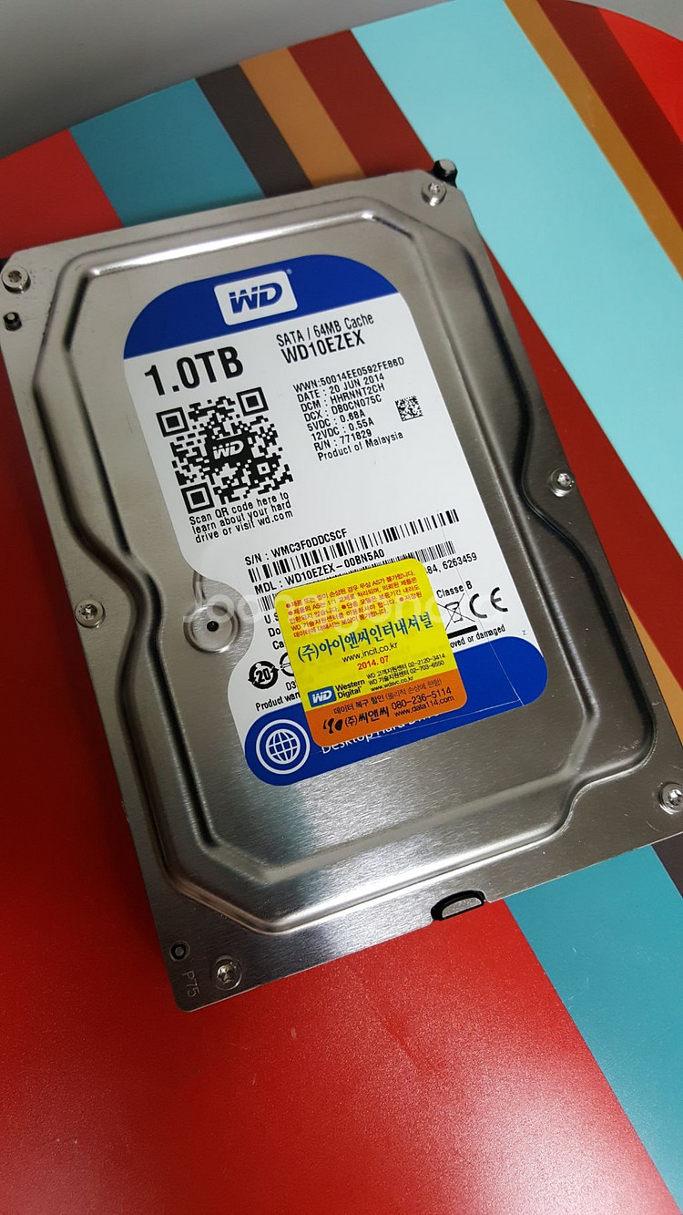 WD 1TB BLUE WD10EZEX--0