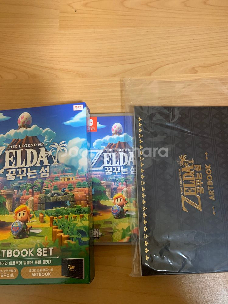젤다의 전설 꿈꾸는섬(아트북세트)--0