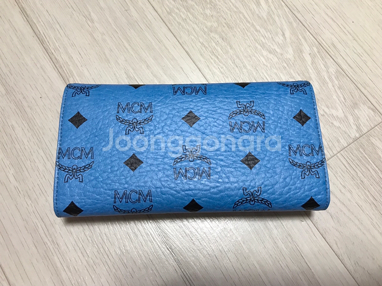 MCM가죽지갑 (100%새제품)--1