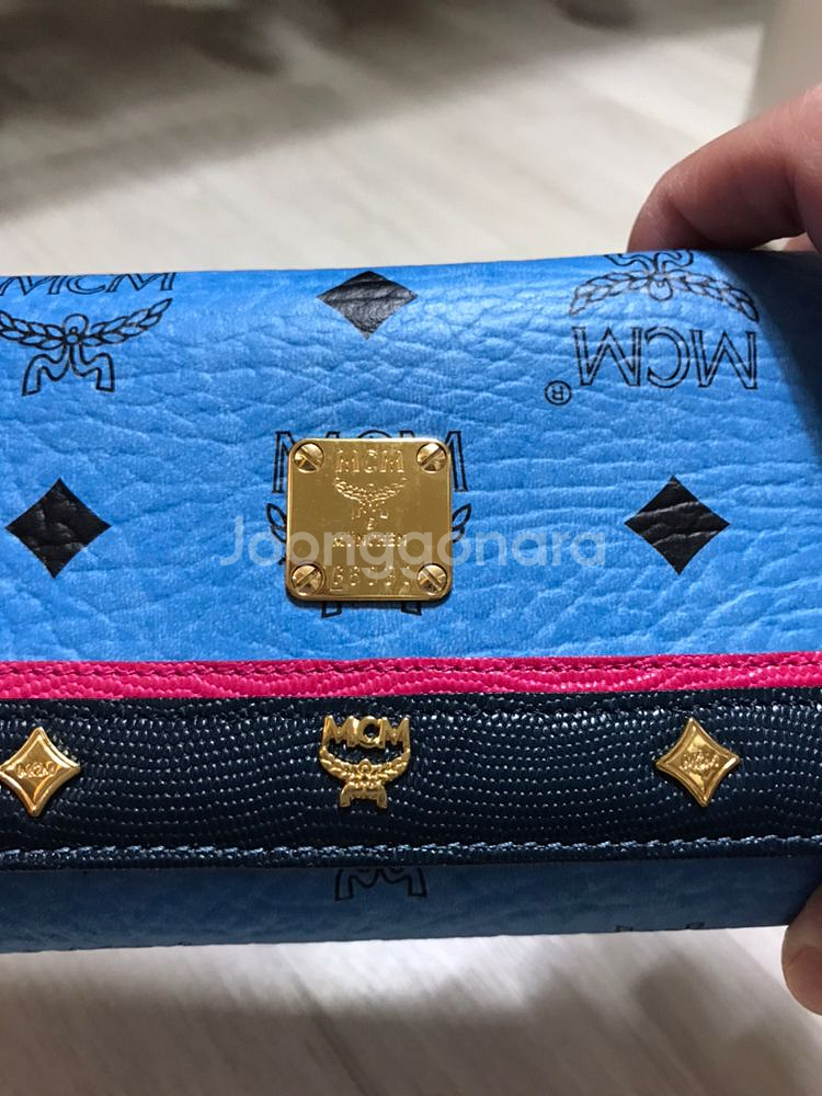 MCM가죽지갑 (100%새제품)--6