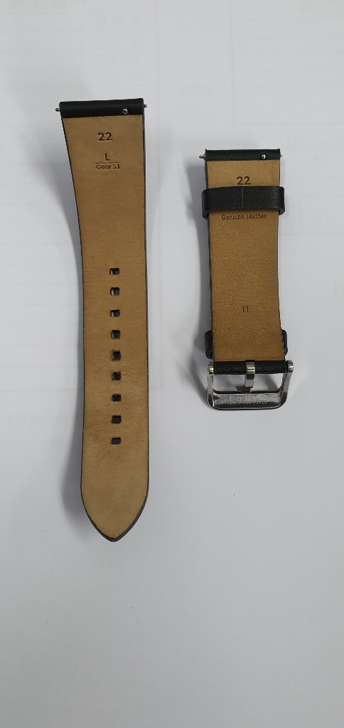 갤럭시 기어S3 가죽밴드 22mm--1